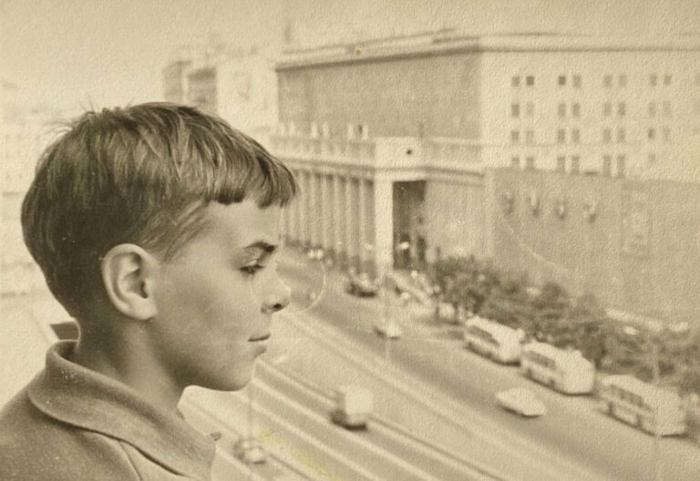 Москва. Вид с балкона.